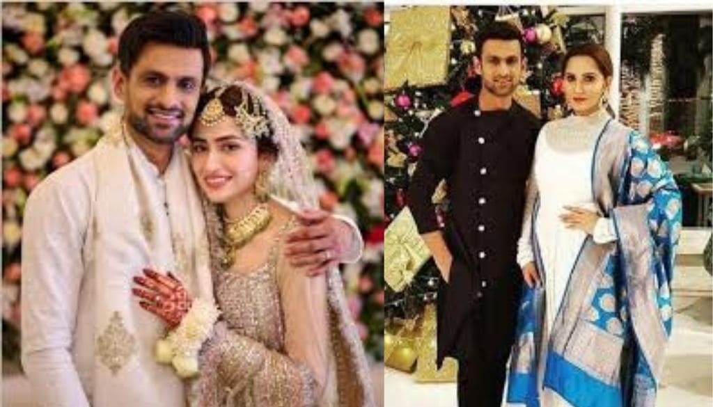 Shoaib Malik and Sana Javed Married