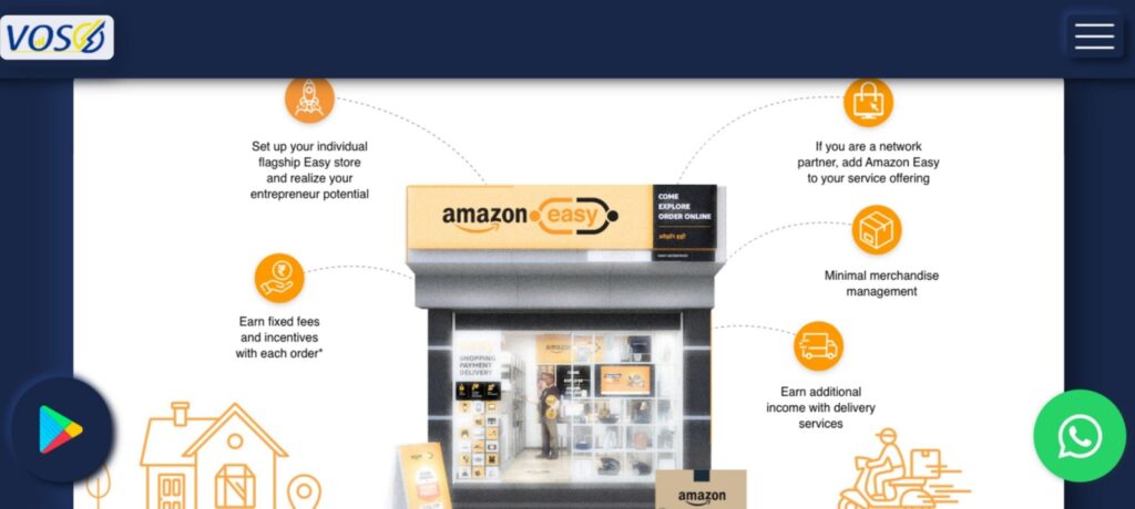 Amazon Easy Store Franchise Business